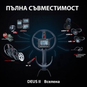 Металотърсач XP ICON-X ST SA с безжични слушалки